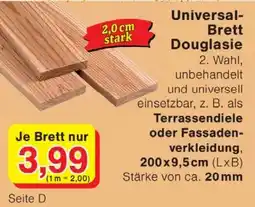Wiglo Wunderland Universal- Brett Douglasie Angebot
