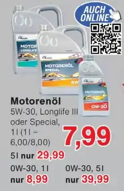 Wiglo Wunderland Motorenöl Angebot