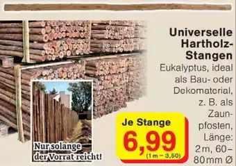 Wiglo Wunderland Universelle Hartholz- Stangen Angebot