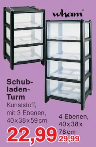 Wiglo Wunderland wham Schub- laden- Turm Angebot