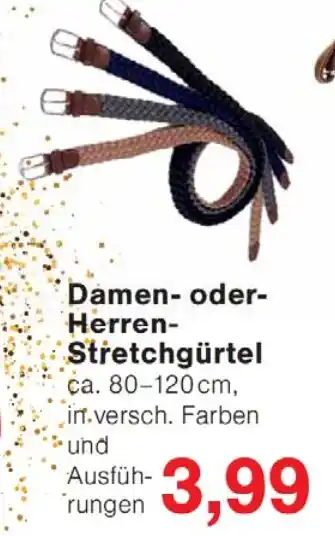 Wiglo Wunderland Damen- oder- Herren- Stretchgürtel Angebot