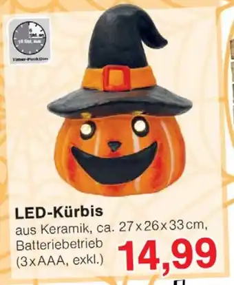 Wiglo Wunderland LED-Kürbis Angebot