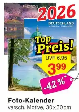 Wiglo Wunderland Foto-Kalender Angebot