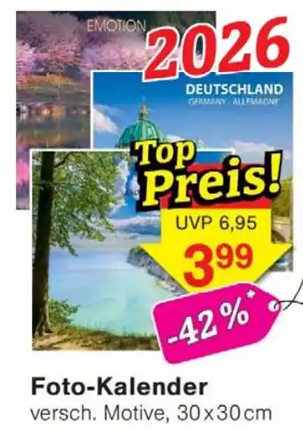 Wiglo Wunderland Foto-Kalender Angebot