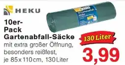 Wiglo Wunderland HEKU 10er- Pack Gartenabfall-Säcke Angebot