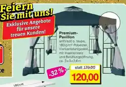 Jawoll Premium- Pavillon Angebot