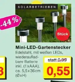 Jawoll Mini-LED-Gartenstecker Angebot