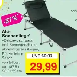 Jawoll Alu- Sonnenliege Angebot