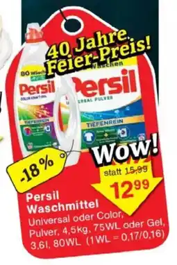 Jawoll Persil Waschmittel Angebot