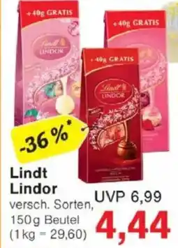 Jawoll Lindt Lindor Angebot