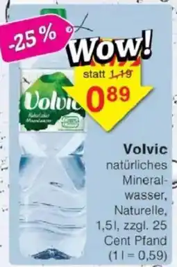 Jawoll Volvic natürliches Mineral- wasser Angebot