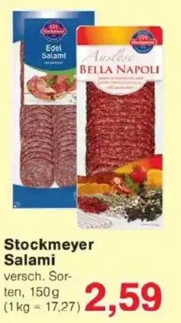 Jawoll Stockmeyer Salami Angebot