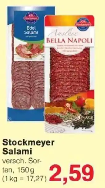 Jawoll Stockmeyer Salami Angebot