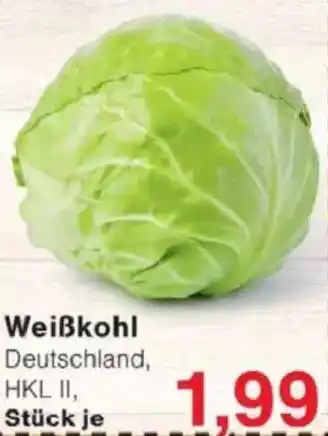Jawoll Weißkohl Angebot