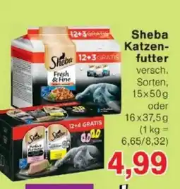 Jawoll Sheba Katzen- futter Angebot