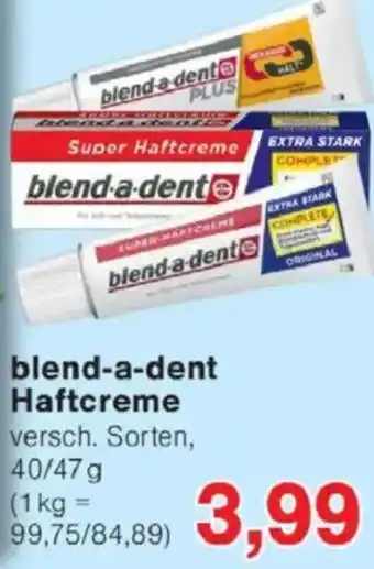 Jawoll blend-a-dent Haftcreme Angebot