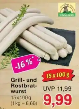 Jawoll Grill- und Rostbrat- wurst Angebot