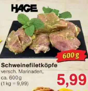 Jawoll HAGE Schweinefiletköpfe Angebot