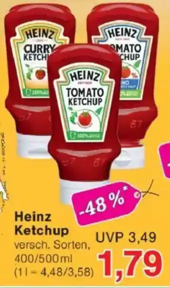 Jawoll Heinz Ketchup Angebot