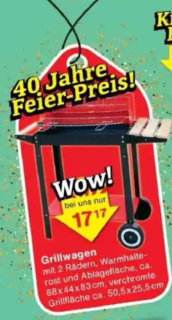 Jawoll Grillwagen Angebot