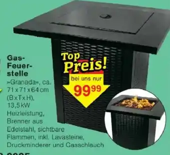 Jawoll Gas- Feuer- stelle Angebot