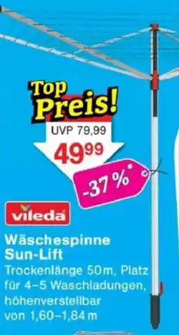 Jawoll vileda Wäschespinne Sun-Lift Angebot