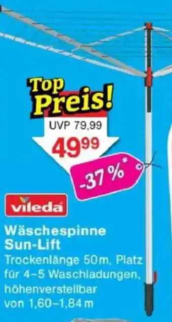 Jawoll vileda Wäschespinne Sun-Lift Angebot