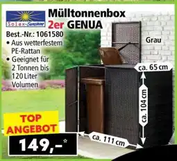 Norma Mülltonnenbox 2er GENUA Angebot