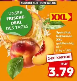 Kaufland Span./ital. Nektarinen XXL Angebot