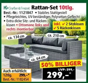 Norma Rattan-Set 10tlg Angebot