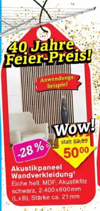 Jawoll Akustikpaneel Wandverkleidung Angebot