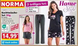 Norma Nachtwäsche-Set 3tlg Angebot