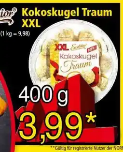 Norma Kokoskugel Traum XXL Angebot