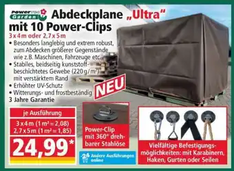 Norma Abdeckplane „Ultra“ mit 10 Power-Clips Angebot