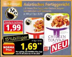 Norma Asiatisches Fertiggericht Angebot