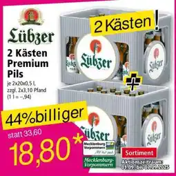 Norma 2 Kästen Premium Pils Angebot