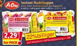 Norma A-One Instant Nudelsuppe Angebot