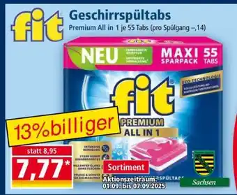 Norma Fit Geschirrspültabs Angebot