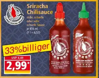 Norma Sriracha Chilisauce Angebot