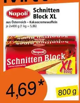 Norma Schnitten Block XL Angebot