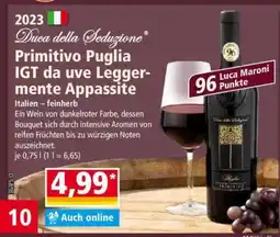 Norma Primitivo Puglia IGT da uve Leggermente Appassite Angebot