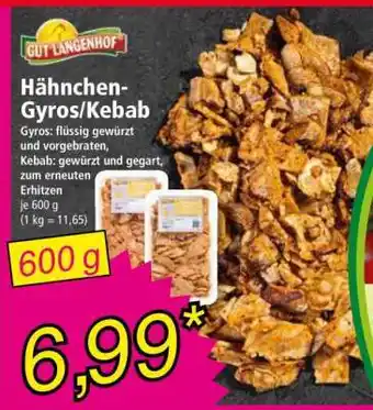 Norma Hähnchen Gyros/Kebab Angebot