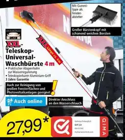 Norma XXL-Teleskop-Universal-Waschbürste 4 m Angebot