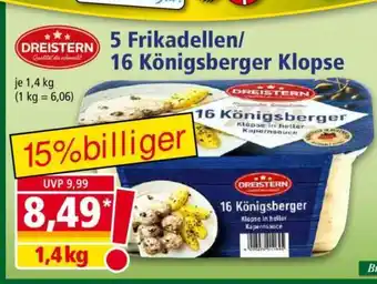 Norma 5 Frikadellen/16 Königsberger Klopse Angebot