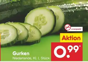 Netto Marken-Discount Gurken Angebot