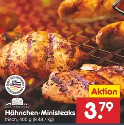 Netto Marken-Discount Hähnchen-Ministeaks Angebot