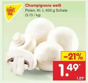 Netto Marken-Discount Champignons weiß Angebot