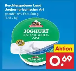 Netto Marken-Discount Berchtesgadener Land Joghurt griechischer Art Angebot