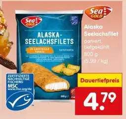 Netto Marken-Discount Alaska Seelachsfilet Angebot