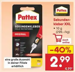 Netto Marken-Discount Sekundenkleber XXL Angebot